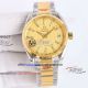 vsf omega aqua terra black face two tone rose gold super clone watch (3)_th.jpg